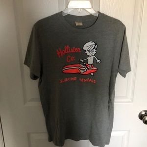 Hollister gray tshirt